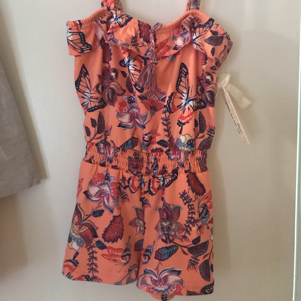 NWT. Little girls romper